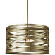 Tempest 1 Light 18.3 inch Classic Silver Chandelier Ceiling Light, Drum